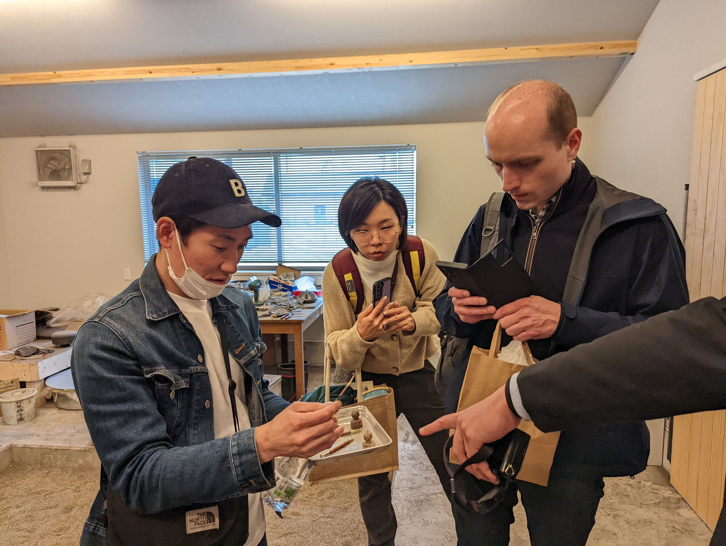 Nambu Ironware Cast Iron Object Crafting Workshop and Tea