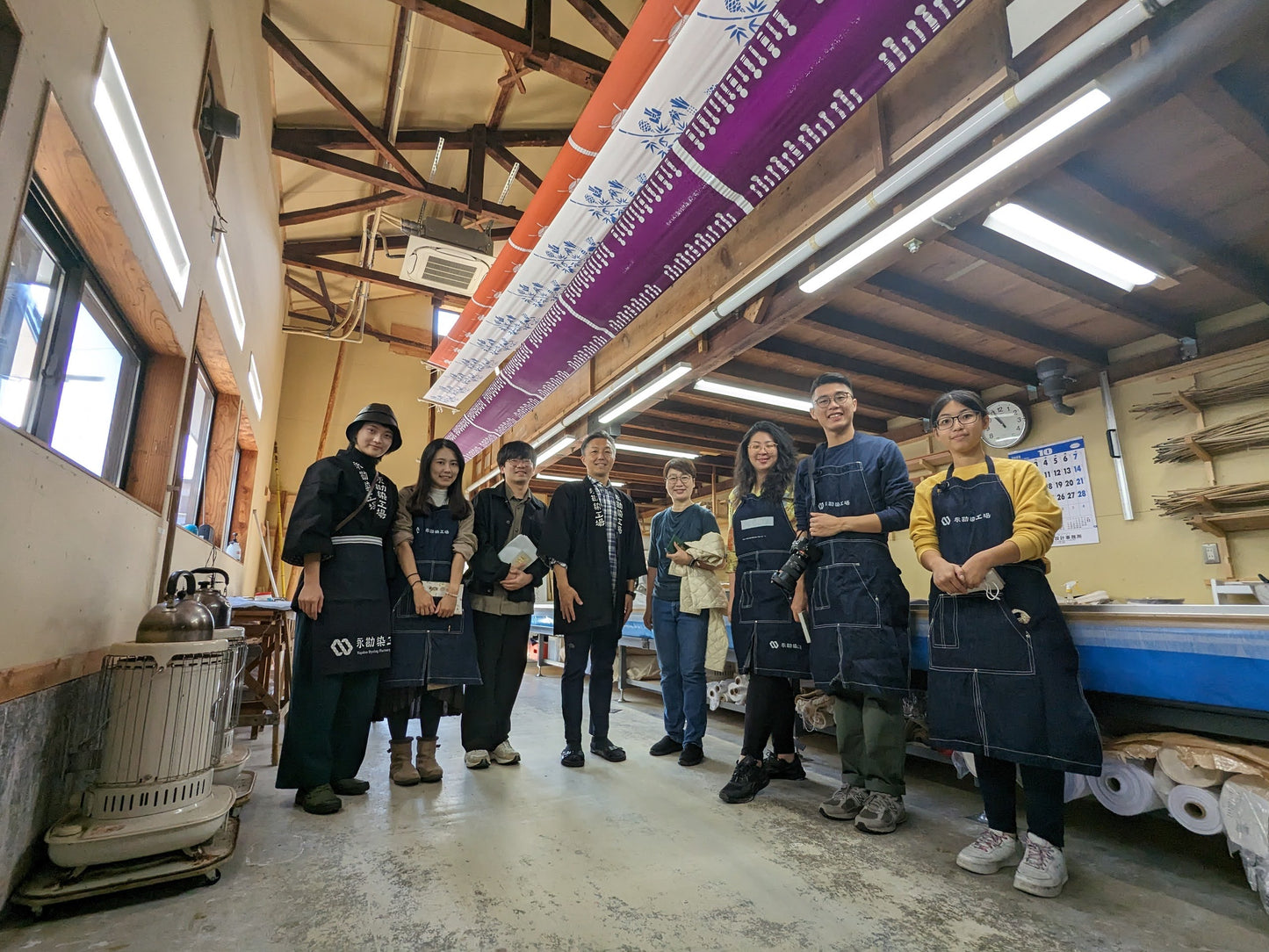 Nagakan Studio Tour & Tenugui Dyeing Experience