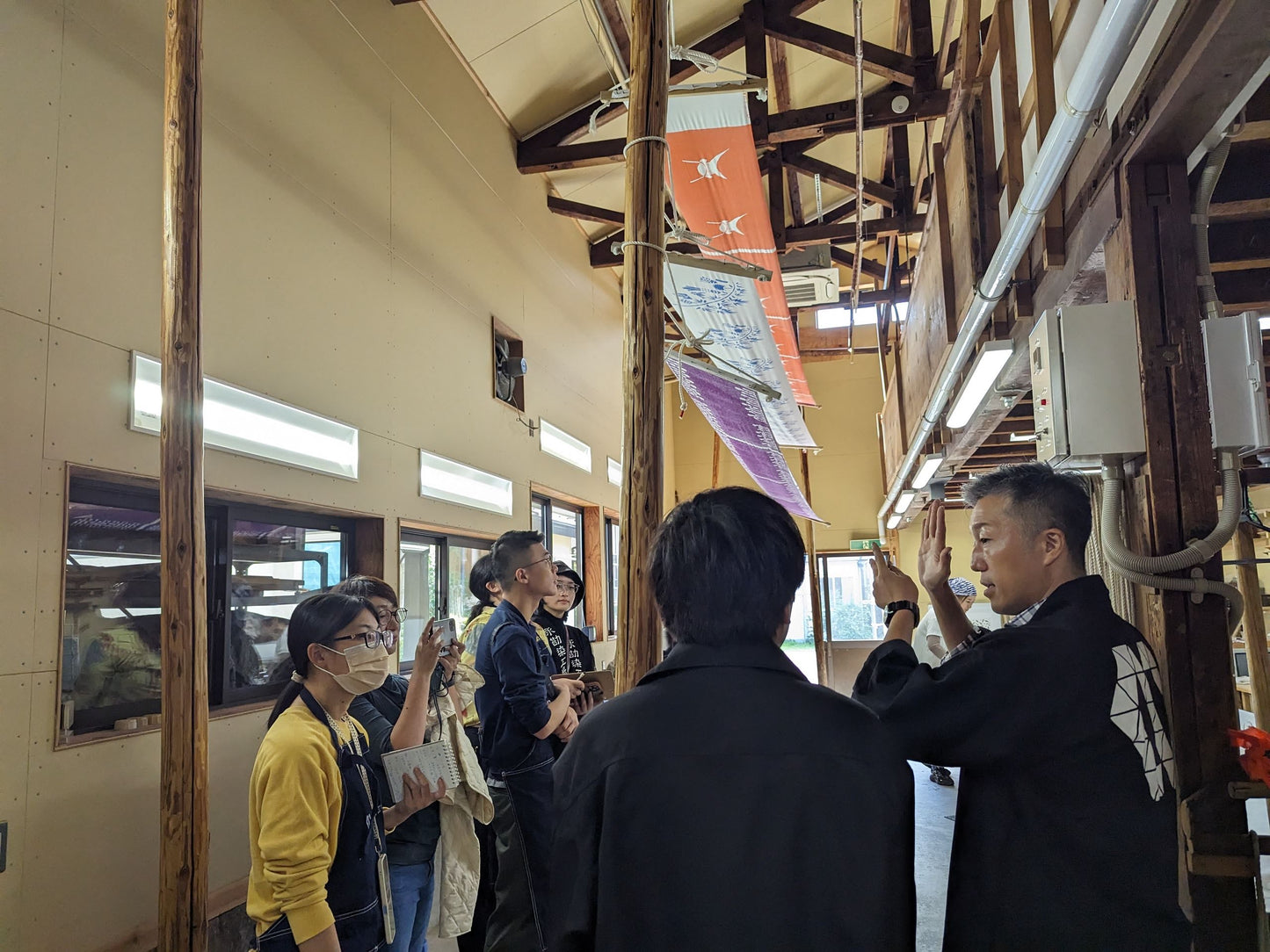 Nagakan Studio Tour & Tenugui Dyeing Experience